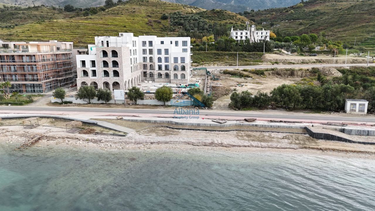 Albania Real Estate For Sale In Vlore, Located In A New Building With Swimming Pool, Just Next To The Beach
